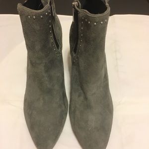 GRAY CALVIN KLEIN BOOTIES